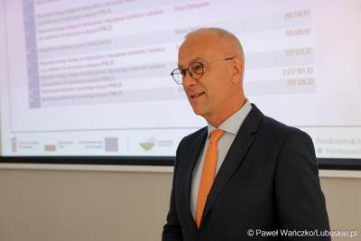 Marszałek Województwa Lubuskiego Marcin Jabłoński 
