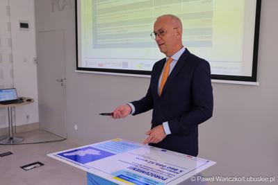 Marszałek Województwa Lubuskiego Marcin Jabłoński 