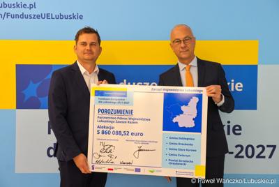 5 maja 2025 r. w Dobiegniewie podpisano porozumienie z samorządami tworzącymi Partnerstwo Północ Województwa Lubuskiego Zawsze Razem