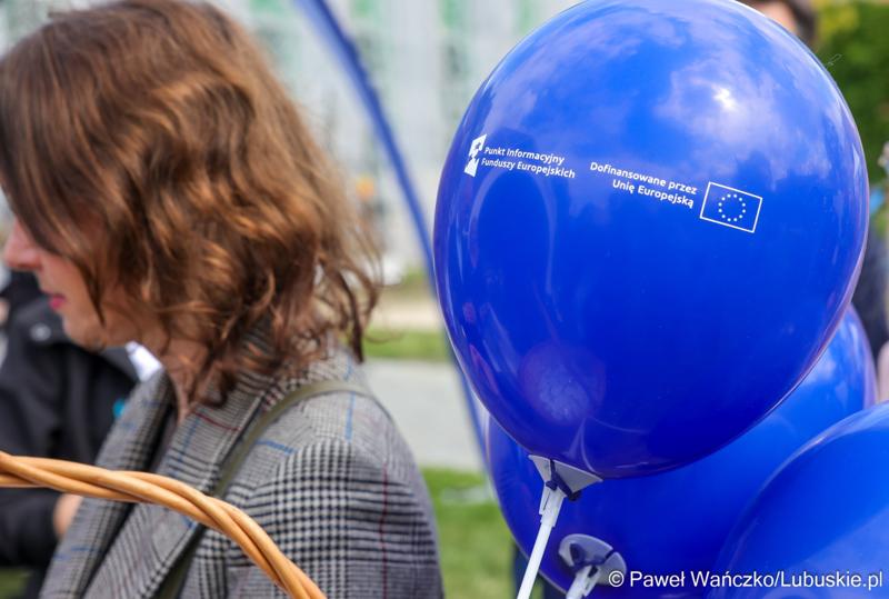 Piknik Funduszy Europejskich 2025 w Zielonej Górze na pl. Teatralnym w Zielonej Górze