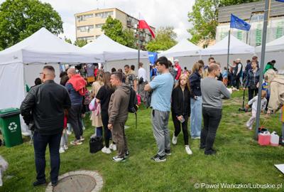 Piknik Funduszy Europejskich 2025 w Zielonej Górze na pl. Teatralnym w Zielonej Górze