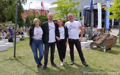 Piknik Funduszy Europejskich 2025 w Zielonej Górze na pl. Teatralnym w Zielonej Górze