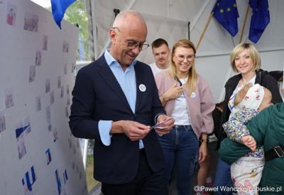 Piknik Funduszy Europejskich 2025 w Zielonej Górze na pl. Teatralnym w Zielonej Górze