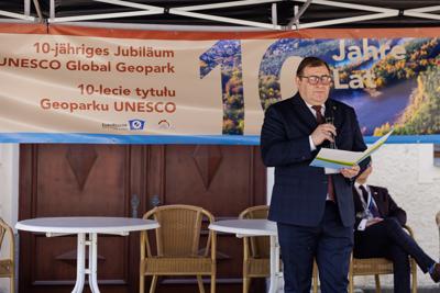 Znajdujemy się w miejscu geologicznego cudu natury, ale też transgranicznego cudu nowoczesnej, zjednoczonej Europy