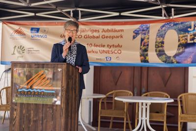 Znajdujemy się w miejscu geologicznego cudu natury, ale też transgranicznego cudu nowoczesnej, zjednoczonej Europy