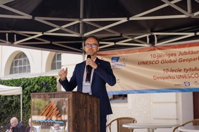 Znajdujemy się w miejscu geologicznego cudu natury, ale też transgranicznego cudu nowoczesnej, zjednoczonej Europy