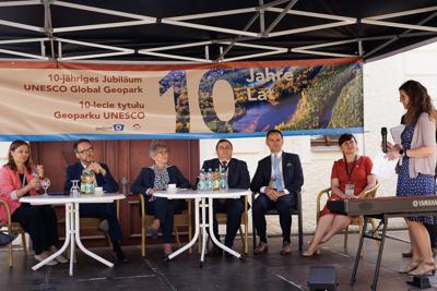 Znajdujemy się w miejscu geologicznego cudu natury, ale też transgranicznego cudu nowoczesnej, zjednoczonej Europy