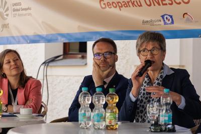 Znajdujemy się w miejscu geologicznego cudu natury, ale też transgranicznego cudu nowoczesnej, zjednoczonej Europy