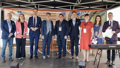 Znajdujemy się w miejscu geologicznego cudu natury, ale też transgranicznego cudu nowoczesnej, zjednoczonej Europy