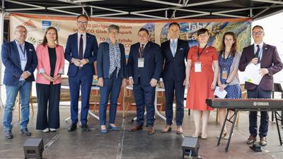 Znajdujemy się w miejscu geologicznego cudu natury, ale też transgranicznego cudu nowoczesnej, zjednoczonej Europy