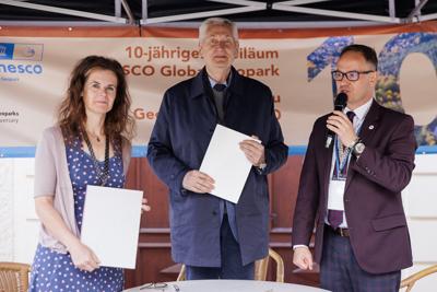 Znajdujemy się w miejscu geologicznego cudu natury, ale też transgranicznego cudu nowoczesnej, zjednoczonej Europy