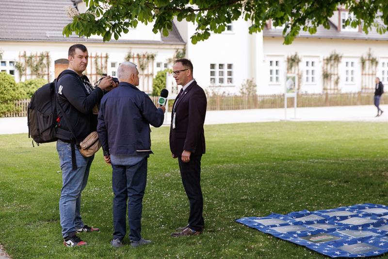 Znajdujemy się w miejscu geologicznego cudu natury, ale też transgranicznego cudu nowoczesnej, zjednoczonej Europy