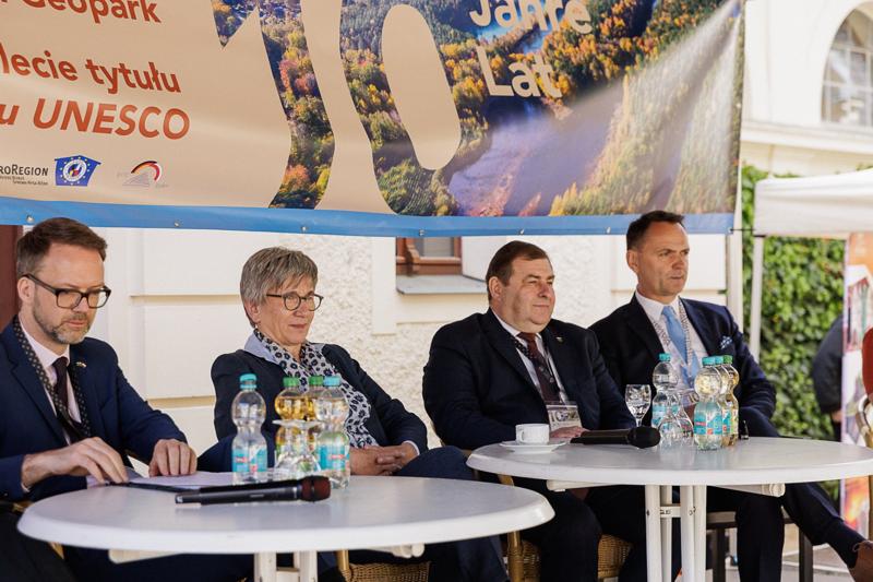 Znajdujemy się w miejscu geologicznego cudu natury, ale też transgranicznego cudu nowoczesnej, zjednoczonej Europy