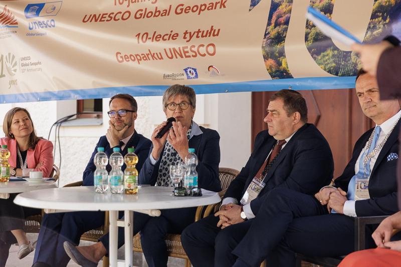 Znajdujemy się w miejscu geologicznego cudu natury, ale też transgranicznego cudu nowoczesnej, zjednoczonej Europy