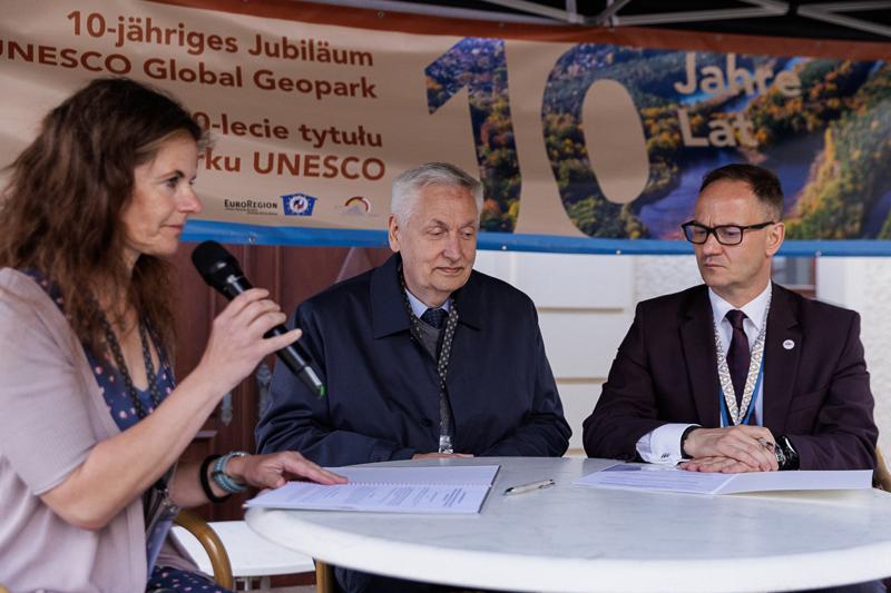 Znajdujemy się w miejscu geologicznego cudu natury, ale też transgranicznego cudu nowoczesnej, zjednoczonej Europy
