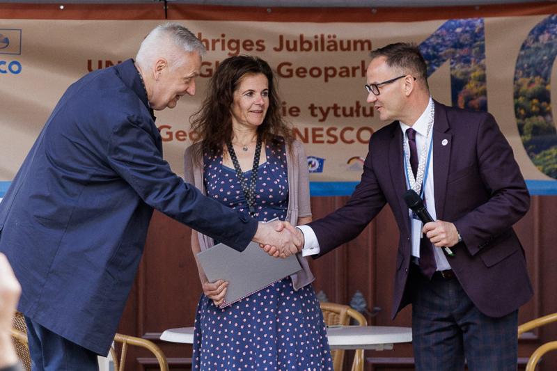 Znajdujemy się w miejscu geologicznego cudu natury, ale też transgranicznego cudu nowoczesnej, zjednoczonej Europy