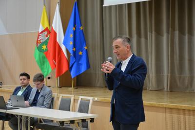 pełnomocnik ds. potencjału społecznego województwa lubuskiego prof. Mariusz Kwiatkowski