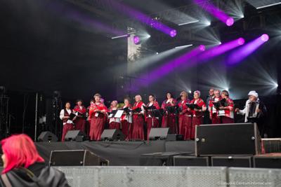 Uczestnicy Święta Województwa Lubuskiego w Żaganiu