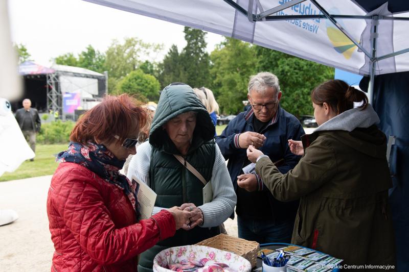 Uczestnicy Święta Województwa Lubuskiego w Żaganiu