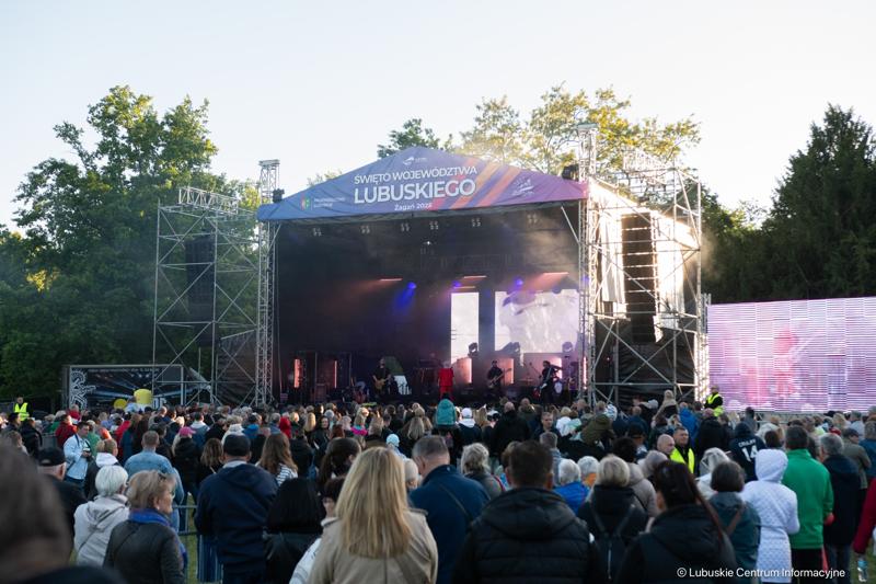 Uczestnicy Święta Województwa Lubuskiego w Żaganiu