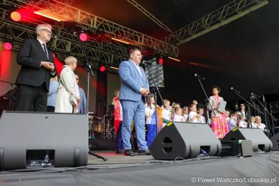 Uczestnicy Święta Województwa Lubuskiego w Żaganiu
