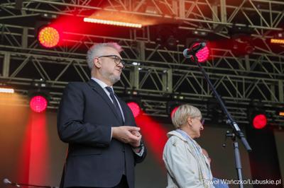 Uczestnicy Święta Województwa Lubuskiego w Żaganiu