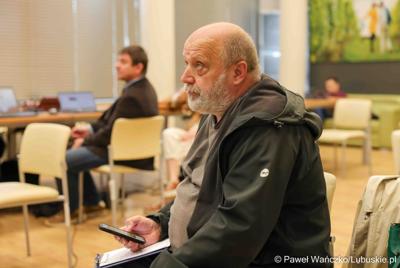 Uczestnicy konferencji prasowej dot. kampanii profrekwencyjnej przed drugą turą wyborów prezydenckich