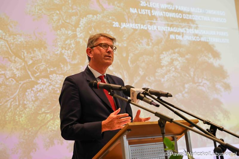 Uroczystość z okazji 20-lecia wpisu Parku Mużakowskiego na listę Światowego Dziedzictwa UNESCO