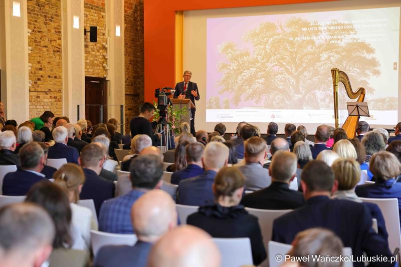 Uroczystość z okazji 20-lecia wpisu Parku Mużakowskiego na listę Światowego Dziedzictwa UNESCO