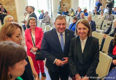 Uroczystość z okazji 20-lecia wpisu Parku Mużakowskiego na listę Światowego Dziedzictwa UNESCO
