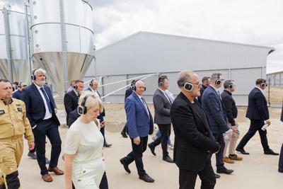 W Bieganowie, gdzie niegdyś działała największa w Polsce Przemysłowa Ferma Trzody Chlewnej, właśnie otwarto nowoczesną fermę zarodową.