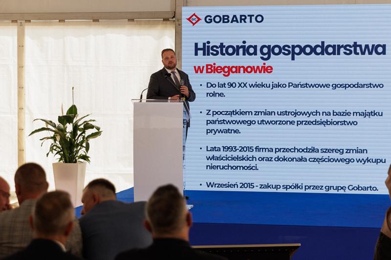 W Bieganowie, gdzie niegdyś działała największa w Polsce Przemysłowa Ferma Trzody Chlewnej, właśnie otwarto nowoczesną fermę zarodową.