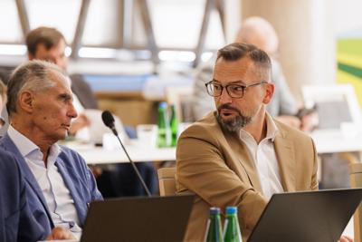 Uczestnicy XI zwyczajnej sesji Sejmiku Województwa Lubuskiego 
