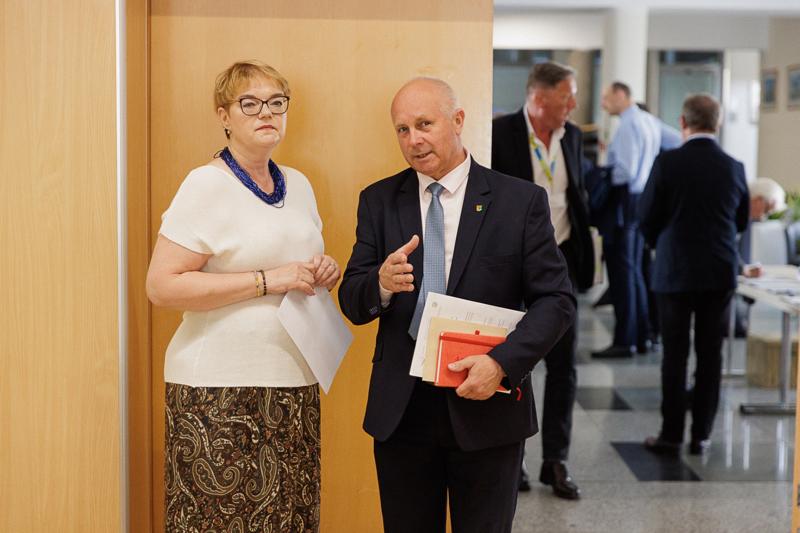 Uczestnicy XI zwyczajnej sesji Sejmiku Województwa Lubuskiego