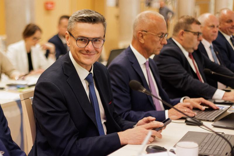 Uczestnicy XI zwyczajnej sesji Sejmiku Województwa Lubuskiego