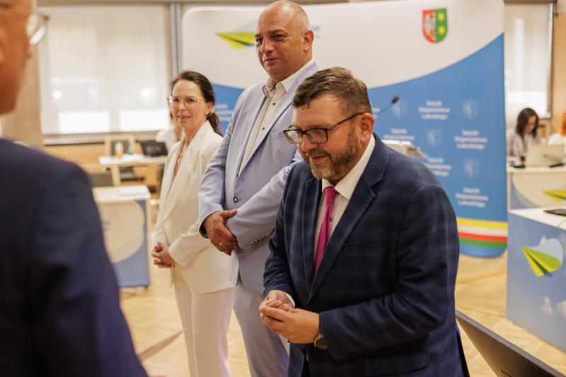 Uczestnicy XI zwyczajnej sesji Sejmiku Województwa Lubuskiego