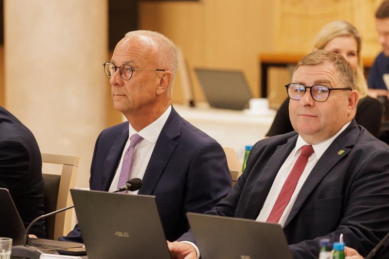 Uczestnicy XI zwyczajnej sesji Sejmiku Województwa Lubuskiego
