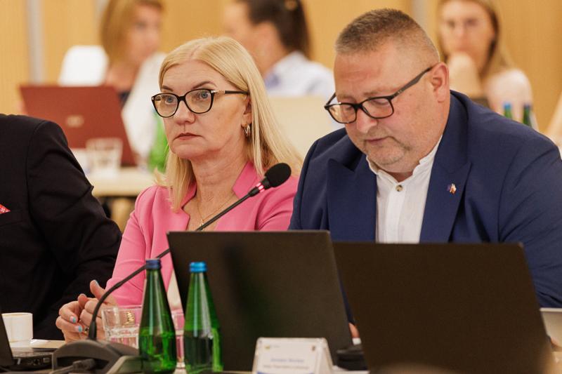 Uczestnicy XI zwyczajnej sesji Sejmiku Województwa Lubuskiego