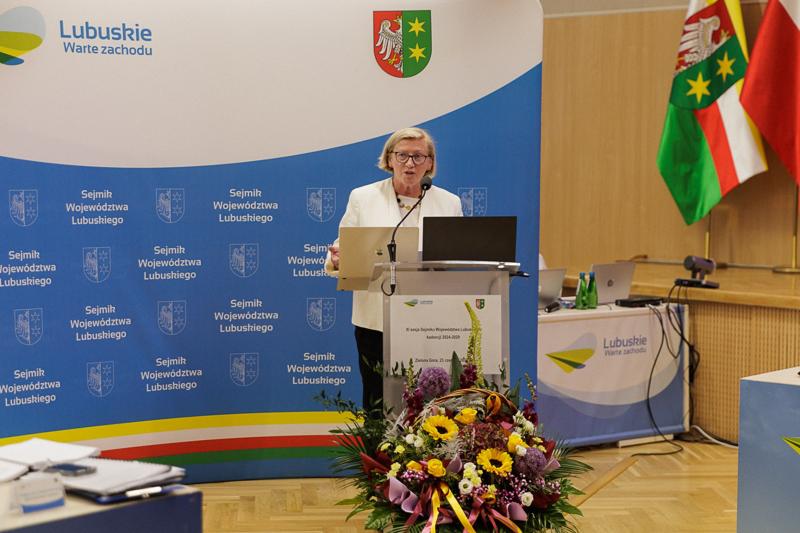 Uczestnicy XI zwyczajnej sesji Sejmiku Województwa Lubuskiego