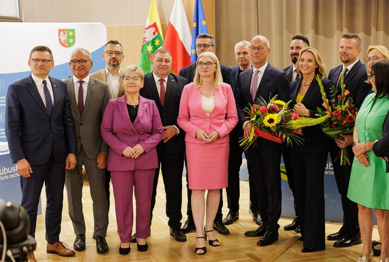 Uczestnicy XI zwyczajnej sesji Sejmiku Województwa Lubuskiego