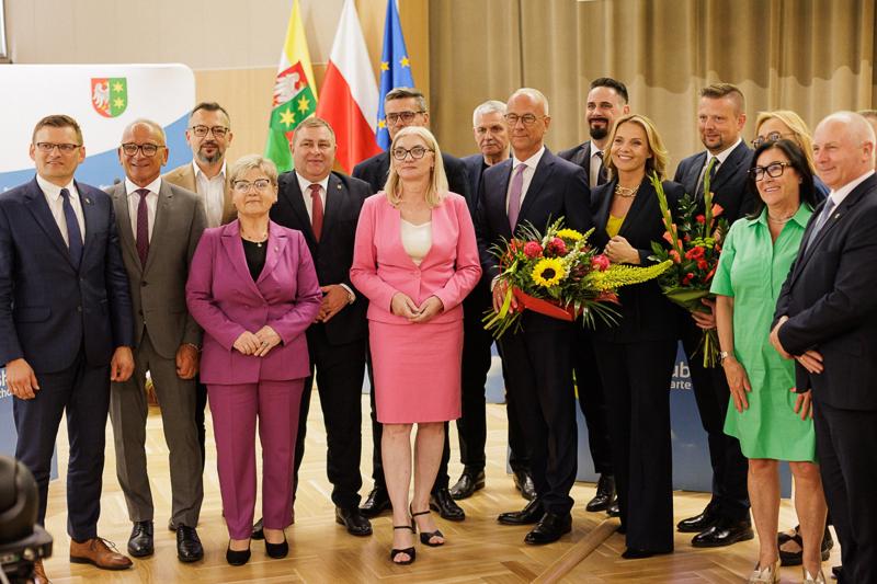 Uczestnicy XI zwyczajnej sesji Sejmiku Województwa Lubuskiego