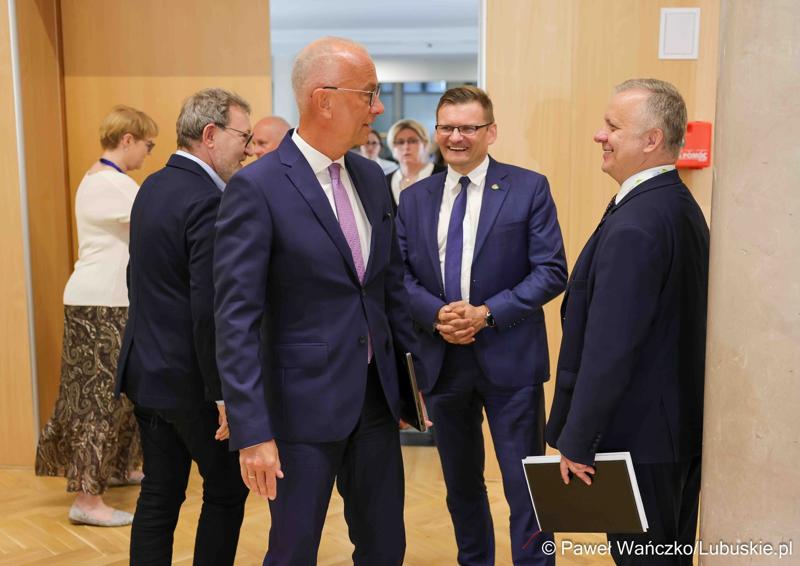 Uczestnicy XI zwyczajnej sesji Sejmiku Województwa Lubuskiego