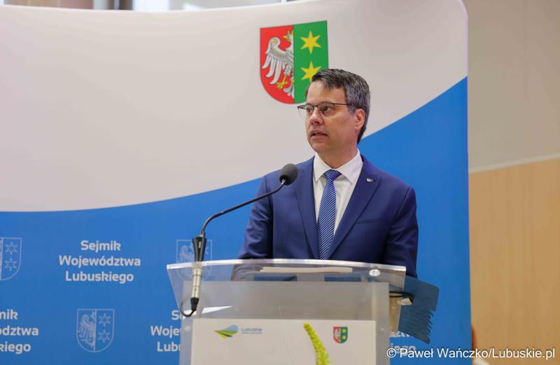 Uczestnicy XI zwyczajnej sesji Sejmiku Województwa Lubuskiego