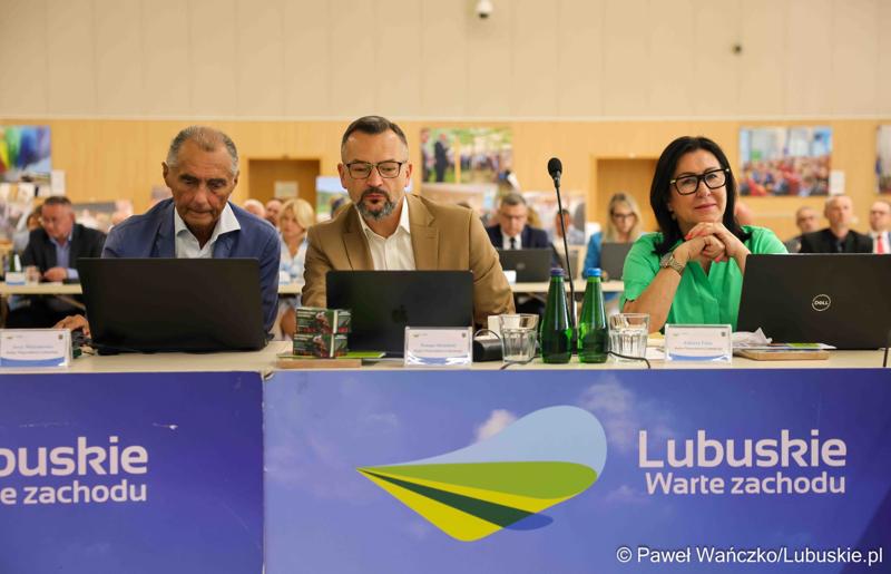 Uczestnicy XI zwyczajnej sesji Sejmiku Województwa Lubuskiego