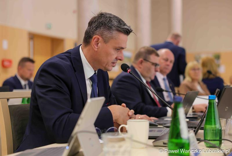 Uczestnicy XI zwyczajnej sesji Sejmiku Województwa Lubuskiego