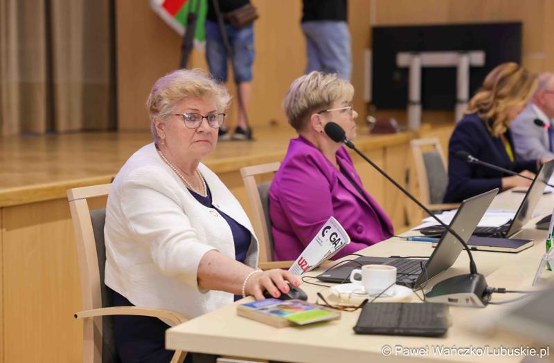 Uczestnicy XI zwyczajnej sesji Sejmiku Województwa Lubuskiego
