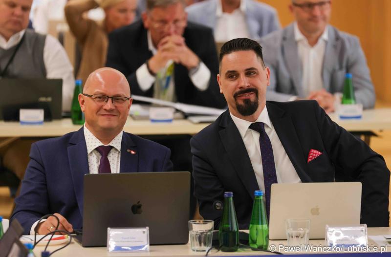Uczestnicy XI zwyczajnej sesji Sejmiku Województwa Lubuskiego