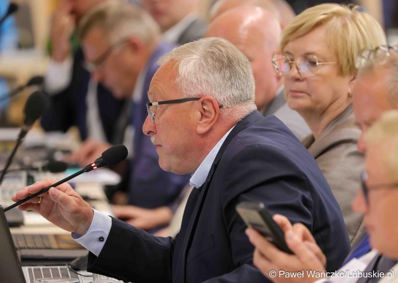 Uczestnicy XI zwyczajnej sesji Sejmiku Województwa Lubuskiego