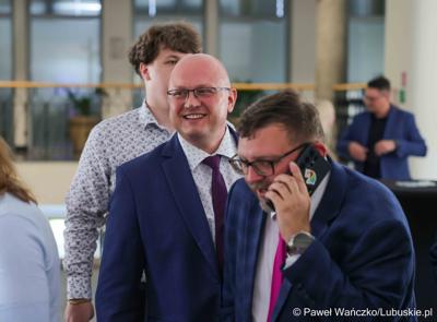 Uczestnicy XI zwyczajnej sesji Sejmiku Województwa Lubuskiego 
