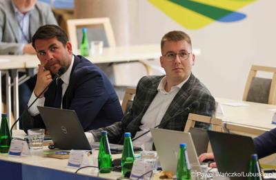 Uczestnicy XI zwyczajnej sesji Sejmiku Województwa Lubuskiego 
